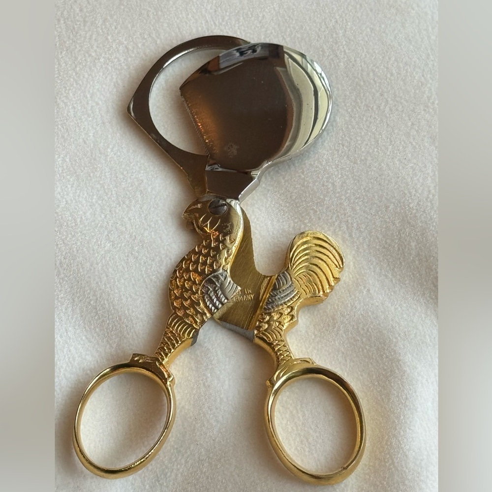 Vintage German Rooster Egg Snips